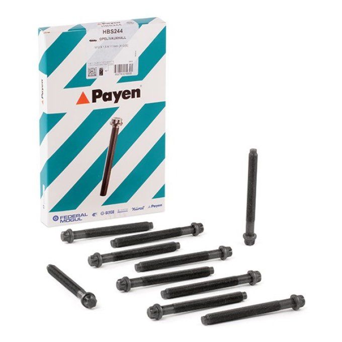 JEU DE VIS DE CULASSE RENAULT LAGUNA I, MEGANE I, TRAFIC I, 19, 21 VOLVO 340, 360, V40 ...