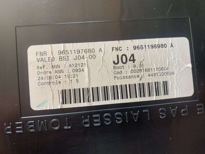 BOITIER DE SERVITUDE INTELLIGENT (BSI)